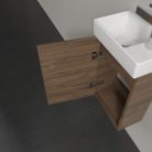 Villeroy & Boch Avento Alsószekrény, zsanér bal oldalon 340 mm Arizona Oak