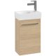 Villeroy & Boch Avento Alsószekrény, zsanér bal oldalon 340 mm Nordic Oak