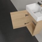 Villeroy & Boch Avento Alsószekrény, zsanér bal oldalon 340 mm Nordic Oak