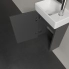 Villeroy & Boch Avento Alsószekrény, zsanér bal oldalon 340 mm Graphite