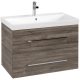 Villeroy & Boch Avento Alsószekrény 800 mm Stone Oak