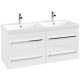 Villeroy & Boch Avento Alsószekrény 1200 mm Brilliant White