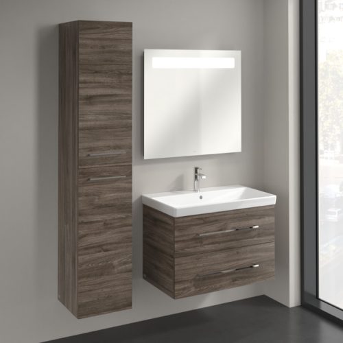 Villeroy & Boch Avento Magasszekrény, zsanér bal oldalon 350 mm Stone Oak