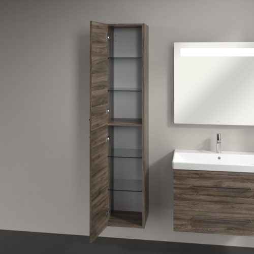 Villeroy & Boch Avento Magasszekrény, zsanér bal oldalon 350 mm Stone Oak