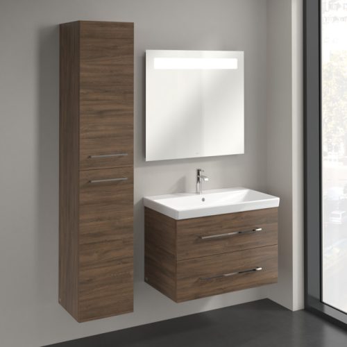 Villeroy & Boch Avento Magasszekrény, zsanér bal oldalon 350 mm Arizona Oak