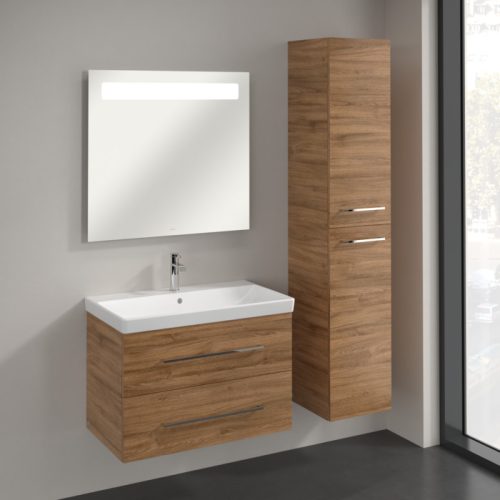 Villeroy & Boch Avento Magasszekrény, zsanér jobb oldalon 350 mm Oak Kansas