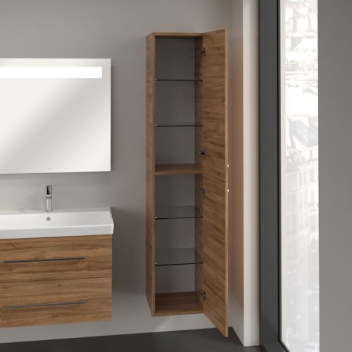 Villeroy & Boch Avento Magasszekrény, zsanér jobb oldalon 350 mm Oak Kansas