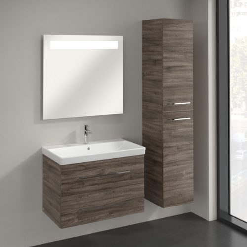 Villeroy & Boch Avento Magasszekrény, zsanér jobb oldalon 350 mm Stone Oak