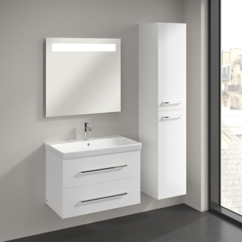 Villeroy & Boch Avento Magasszekrény, zsanér jobb oldalon 350 mm Brilliant White