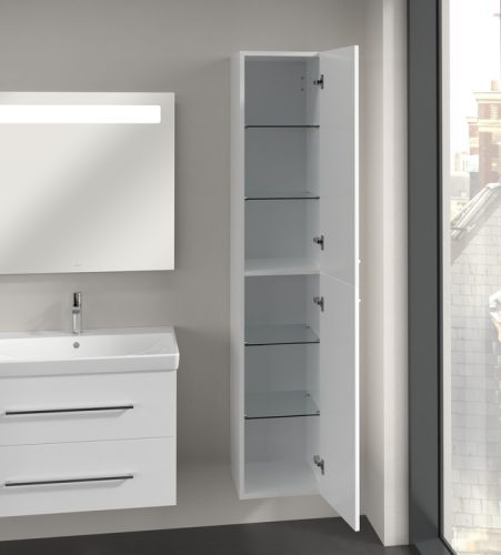 Villeroy & Boch Avento Magasszekrény, zsanér jobb oldalon 350 mm Brilliant White