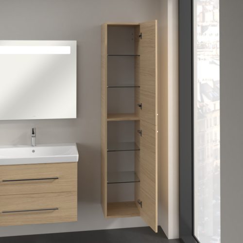 Villeroy & Boch Avento Magasszekrény, zsanér jobb oldalon 350 mm Nordic Oak