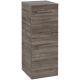 Villeroy & Boch Avento Oldalszekrény, zsanér bal oldalon 347 mm Stone Oak