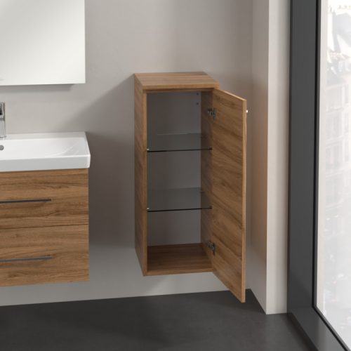 Villeroy & Boch Avento Oldalszekrény, zsanér jobb oldalon 347 mm Oak Kansas