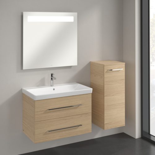 Villeroy & Boch Avento Oldalszekrény, zsanér jobb oldalon 347 mm Nordic Oak