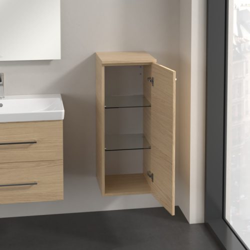Villeroy & Boch Avento Oldalszekrény, zsanér jobb oldalon 347 mm Nordic Oak