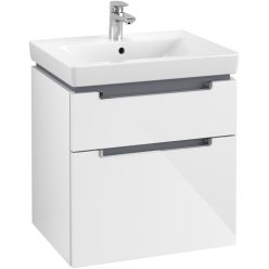   Villeroy & Boch Subway 2.0 fürdőszoba bútor 600 mm Glossy White (mosdókagyló nélkül)