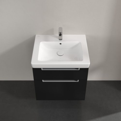 Villeroy & Boch Subway 2.0 fürdőszoba bútor 600 mm Black Matt Lacquer (mosdókagyló nélkül)