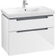 Villeroy & Boch Subway 2.0 fürdőszoba bútor 800 mm Glossy White (mosdókagyló nélkül)