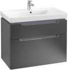 Villeroy & Boch Subway 2.0 fürdőszoba bútor 800 mm Black Matt Lacquer (mosdókagyló nélkül)