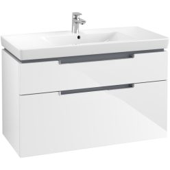   Villeroy & Boch Subway 2.0 fürdőszoba bútor 1000 mm Glossy White (mosdókagyló nélkül)