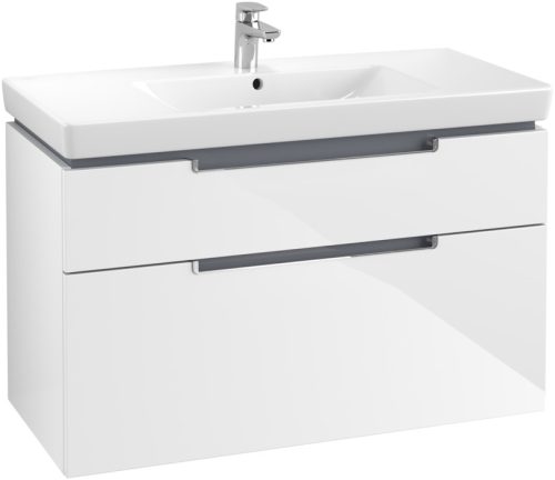 Villeroy & Boch Subway 2.0 fürdőszoba bútor 1000 mm Glossy White (mosdókagyló nélkül)