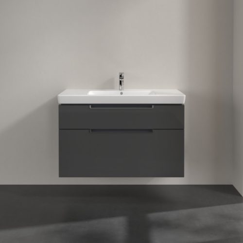 Villeroy & Boch Subway 2.0 fürdőszoba bútor 1000 mm Glossy Grey (mosdókagyló nélkül)