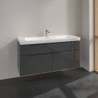 Villeroy & Boch Subway 2.0 Fürdőszoba bútor 1300 mm Glossy Grey (mosdókagyló nélkül)