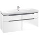 Villeroy & Boch Subway 2.0 Fürdőszoba bútor 1300 mm White Matt (mosdókagyló nélkül)