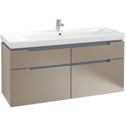   Villeroy & Boch Subway 2.0 Fürdőszoba bútor 1300 mm Truffle Grey (mosdókagyló nélkül)