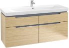 Villeroy & Boch Subway 2.0 Fürdőszoba bútor 1300 mm Nordic Oak (mosdókagyló nélkül)