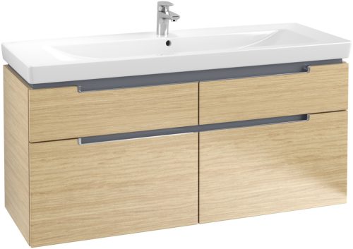 Villeroy & Boch Subway 2.0 Fürdőszoba bútor 1300 mm Nordic Oak (mosdókagyló nélkül)