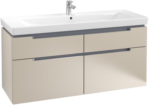 Villeroy & Boch Subway 2.0 Fürdőszoba bútor 1300 mm Soft Grey (mosdókagyló nélkül)