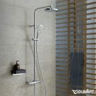 Duravit B.1 Termosztátos Zuhanyrendszer chrome