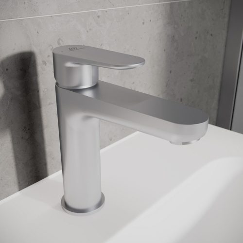 Ideal Standard Cerafine O Mosdócsaptelep Clic-Clack leeresztővel H120 Silver