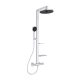 Ideal Standard Ceratherm ALU+ Termosztátos zuhanyrendszer Silver