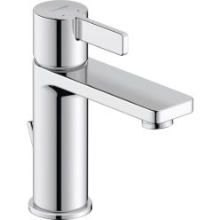   Duravit D-Neo egykaros mosdócsaptelep automata leeresztővel "M" chrome