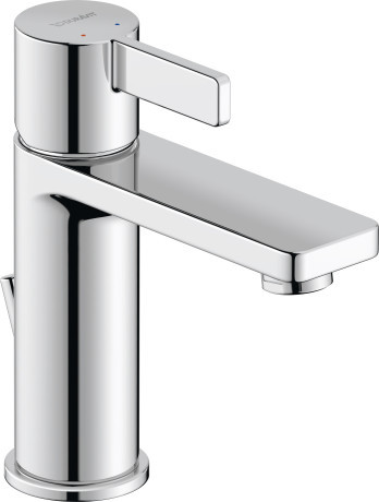 Duravit D-Neo egykaros mosdócsaptelep automata leeresztővel "M" chrome