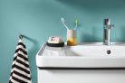 Duravit D-Neo egykaros mosdócsaptelep automata leeresztővel "M" chrome