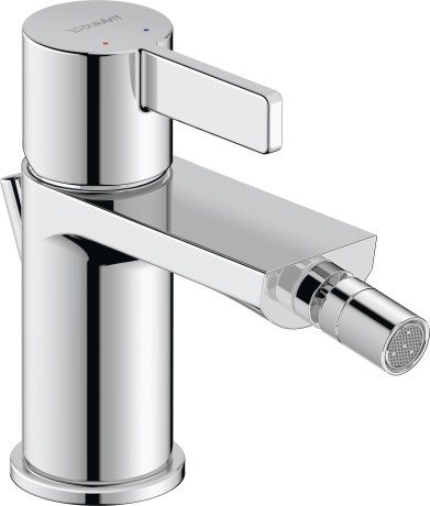 Duravit D-Neo egykaros bidé csaptelep automata leeresztővel chrome