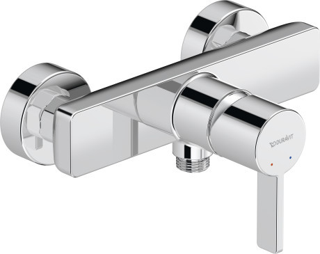 Duravit D-Neo egykaros zuhanycsaptelep chrome