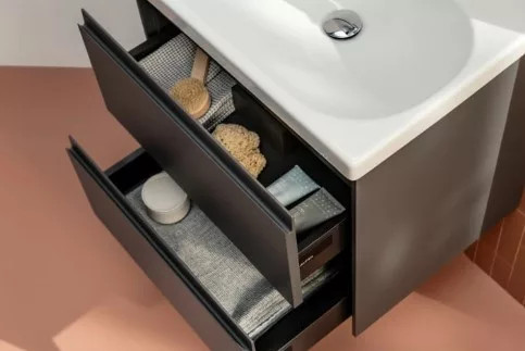 Laufen Lani Alsószekrény 2 fiókos 585 mm Traffic Grey