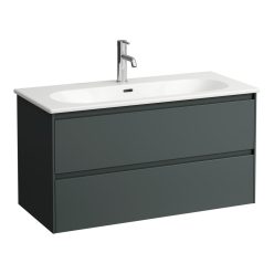   Laufen Lua Alsószekrény slim mosdókagylóval 1000 mm Traffic Grey