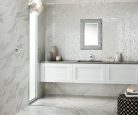 Mirage Jewels Calacatta Reale Luc Fényes márvány hatású padlólap JW02 30x60