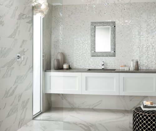 Mirage Jewels Calacatta Reale matt márvány hatású padlólap JW02 30x60