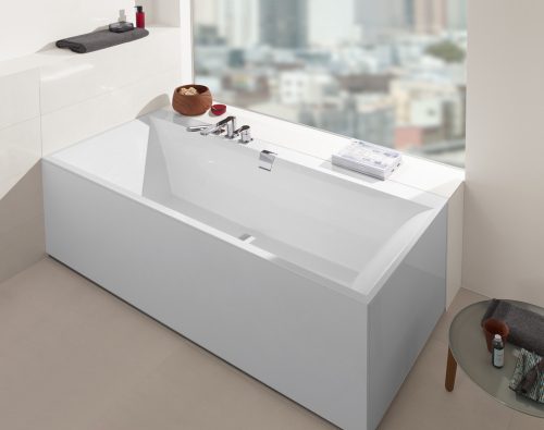 Villeroy & Boch Squaro Edge Akril Fürdőkád Egyenes 1700 x 750 mm