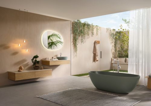 Villeroy & Boch Antao szabadonálló fürdőkád 1700x750 mm Morning Green