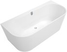 Villeroy & Boch Oberon 2.0 fal mellett álló fürdőkád Quaryl® panellel 1800 x 800 mm